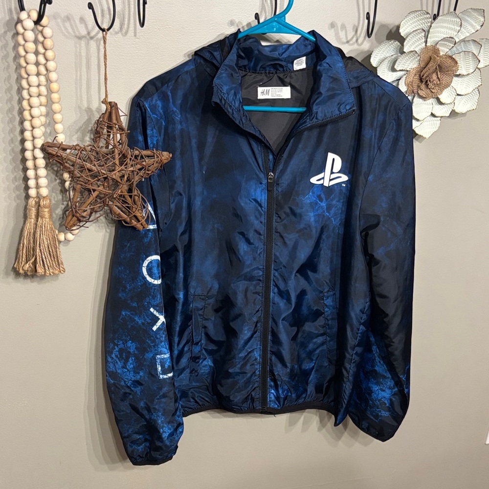 H&M Navy and Black Jacket